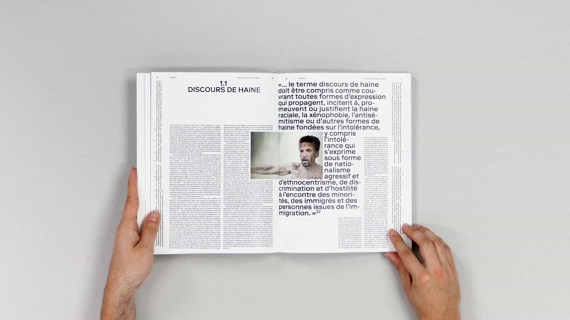 Discours de haine en ligne