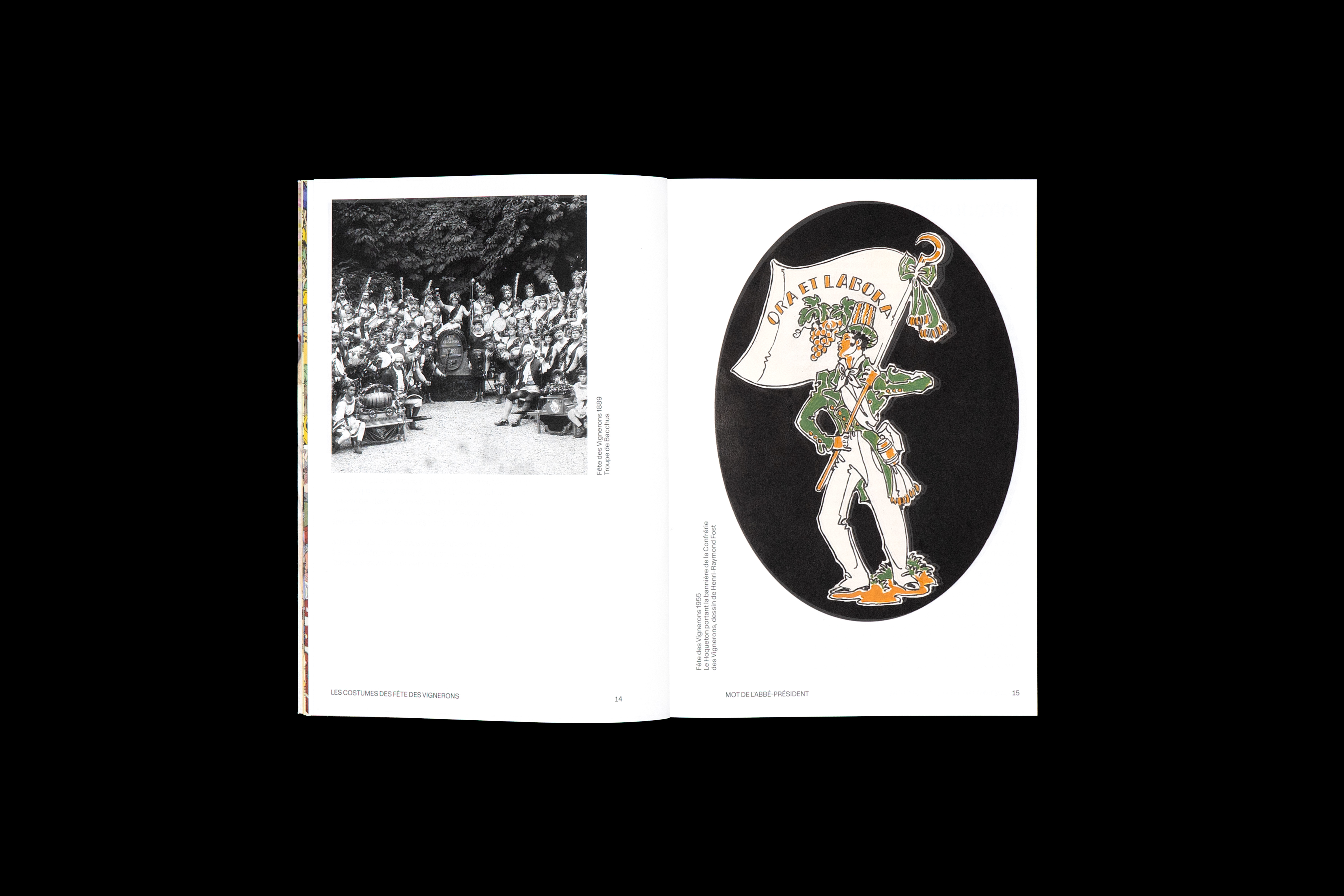 Les costumes des Fêtes des Vignerons