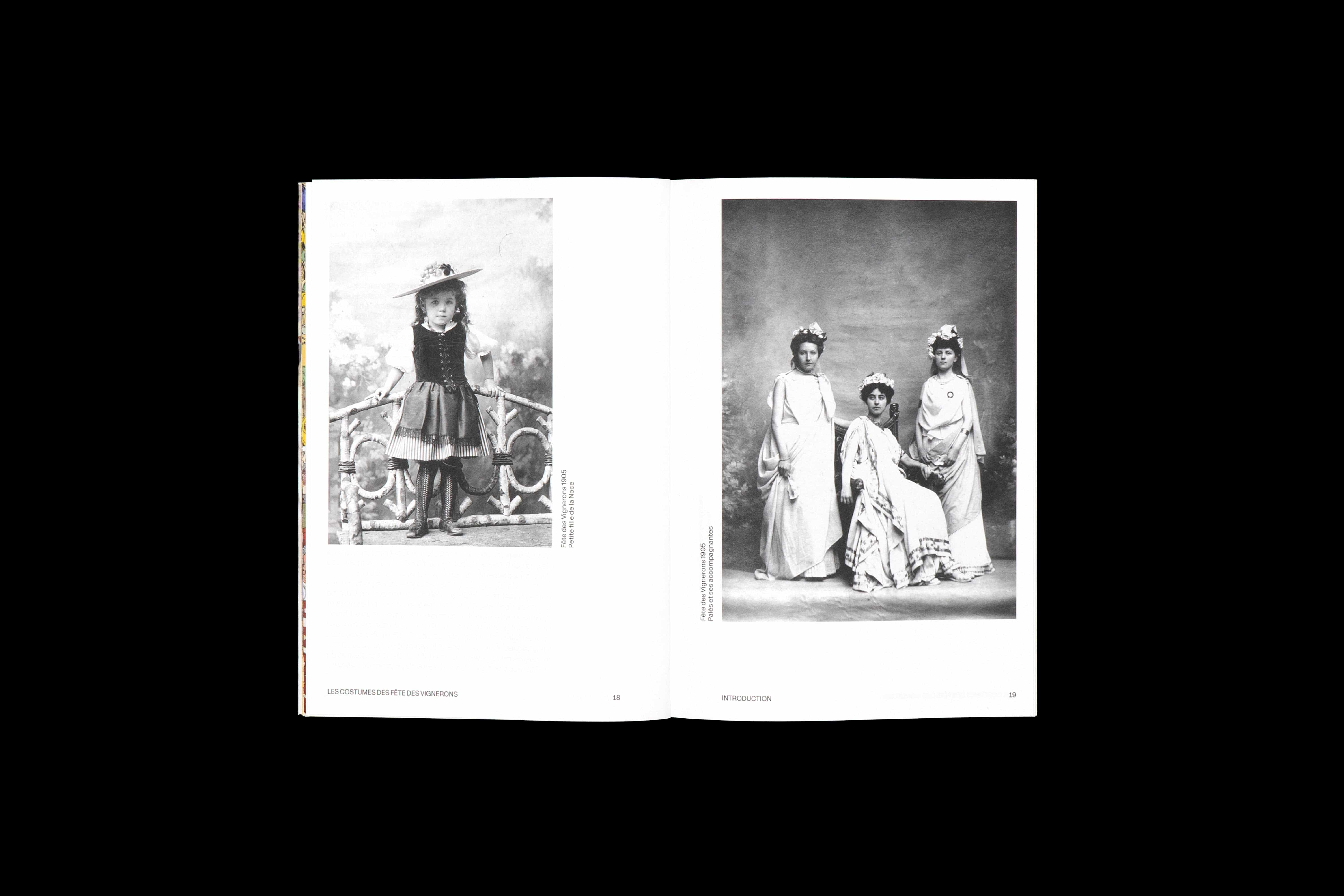 Les costumes des Fêtes des Vignerons