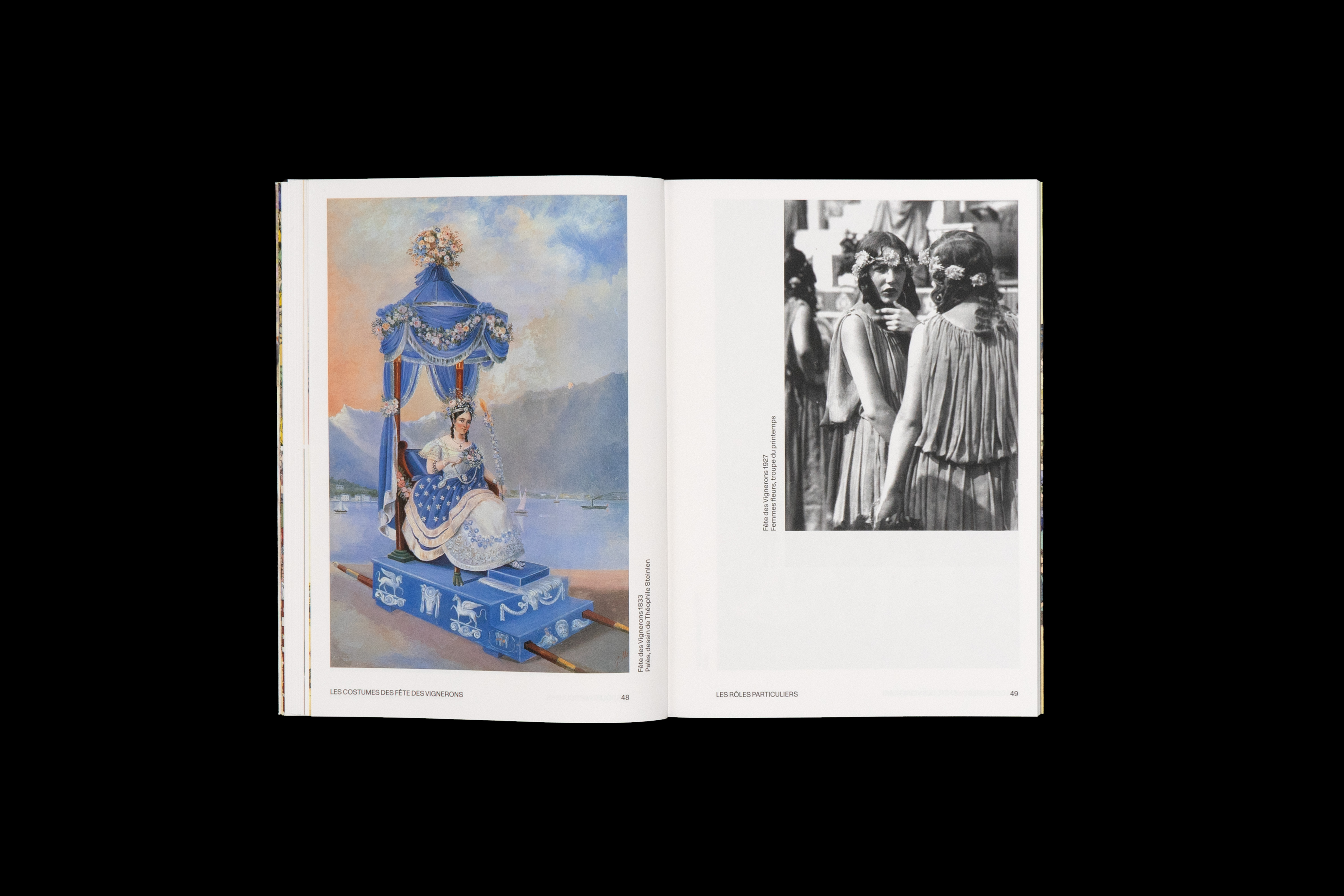 Les costumes des Fêtes des Vignerons